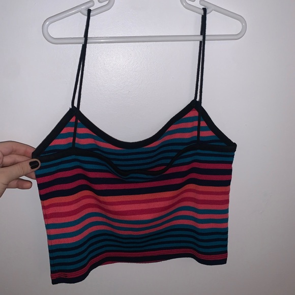 [6]👚TOPSHOP striped cropped tank top - Picture 3 of 6
